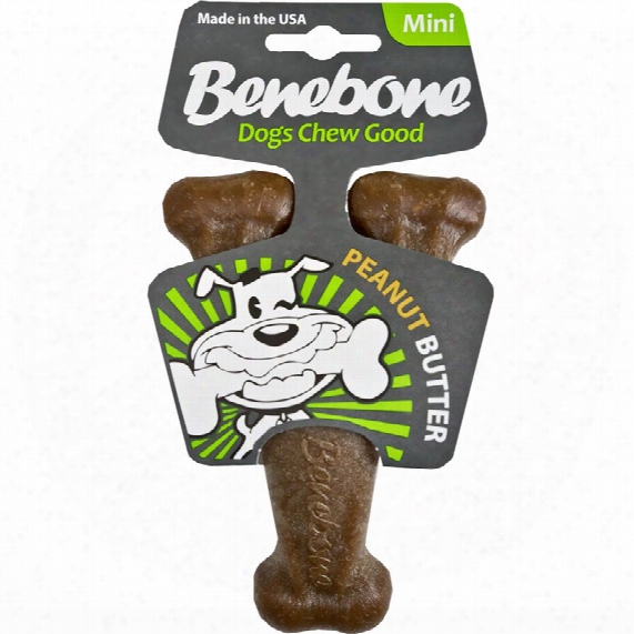 Benebone Wishbone Peanut Butter - Mini (2.9 Oz)