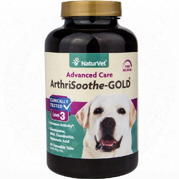 Naturvet Arthrisoothe-gold (40 Chewable Tablets)