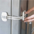 BabyDan Safety Bulk Adhesive Multi Lock - White (150 Count)