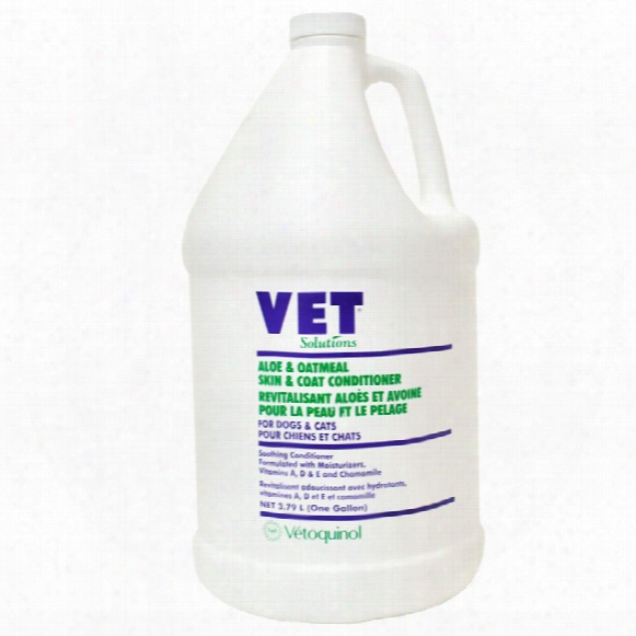 Vet Solutions Aloe & Oatmeal Skin & Coat Conditioner (gallon)