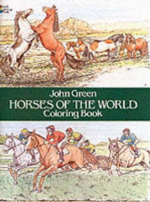 Horses Of The World Coloring Book