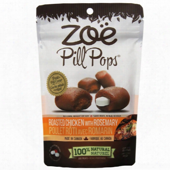 Zoe Pill Pops Roasted Chicken With Rosemary (3.5 Oz)