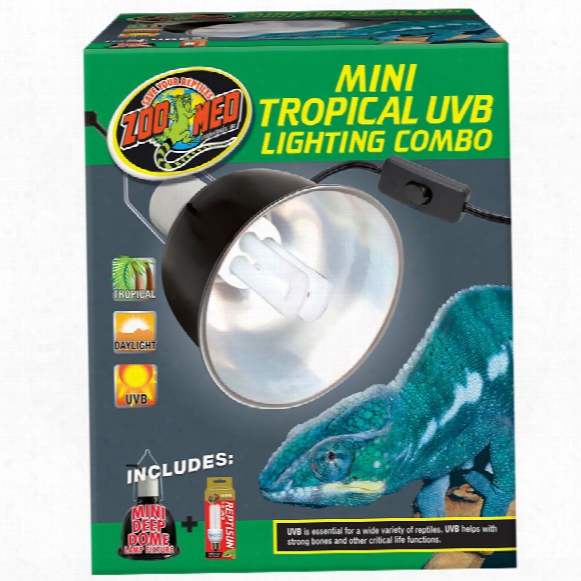 Zoo Med Mini Tropical Uvb Lighting Combo