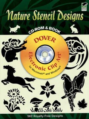 Nature Stencil Designs Cd-rom And Book [with Cdrom]