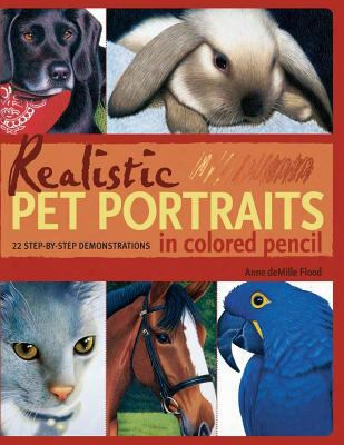 Realistic Pet Portraits In Colored Pencil