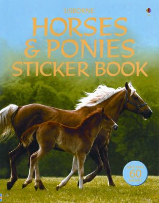 Horses & Ponies Sticker Book [with Stickers]