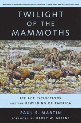 Twilight Of The Mammoths: Ice Age Extinctions And The Rewilding Of America