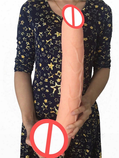 39.5*5.6cm Super Big Dildo Horse Huge Dildo For Women Realistic Penis Dildos Artificial Dick Jelly Dong Long Dick Sex Products Erotic Q101