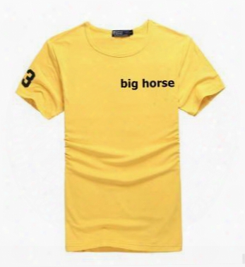 Factory Direct Selling Brand Men&#039;s Shirt Big Horse 2208 Men&#039;s T-shirt Polos