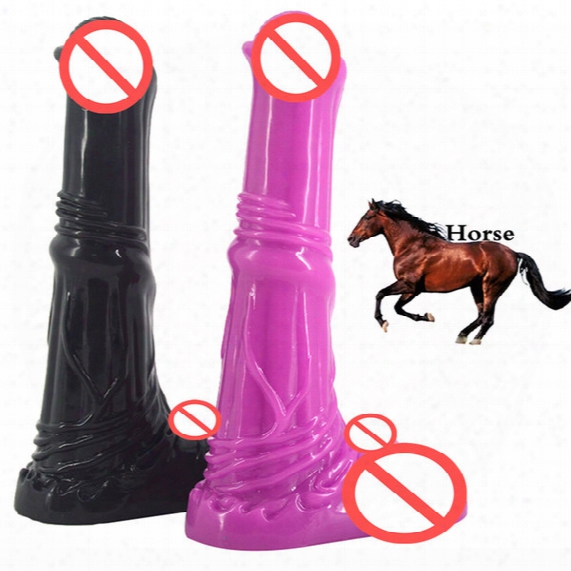 Horse Dildos Huge Dildo Silicone Horse Penis Animal Penis Realistic Large Dildo Big Cock Dildos Sex Toys For Women,adult Product C3-1-22