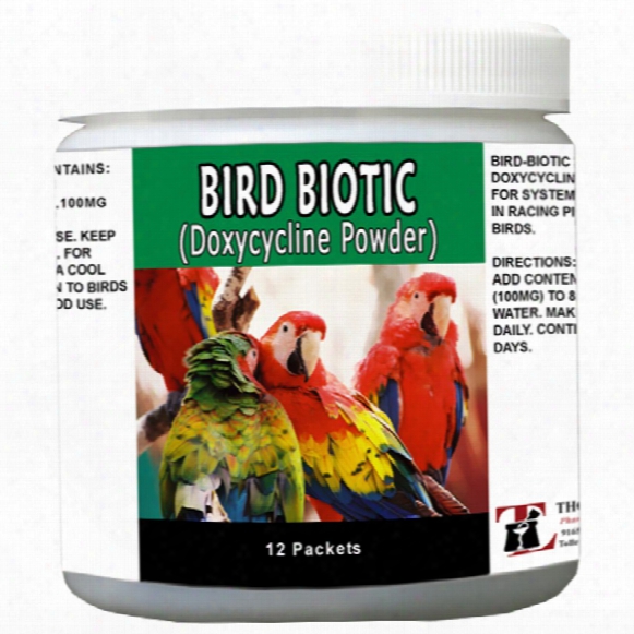 Bird Biotic 100mg - Doxycycline Powder (12 Packets)