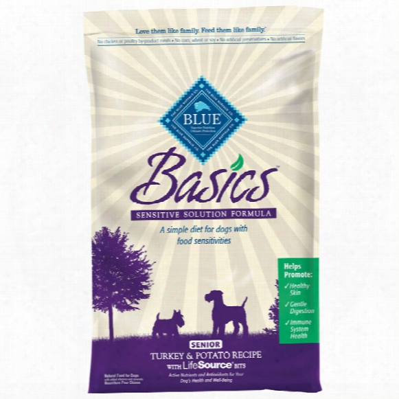 Blue Buffalo Basics Senior Turkey & Potato Recipe (24 Lb)