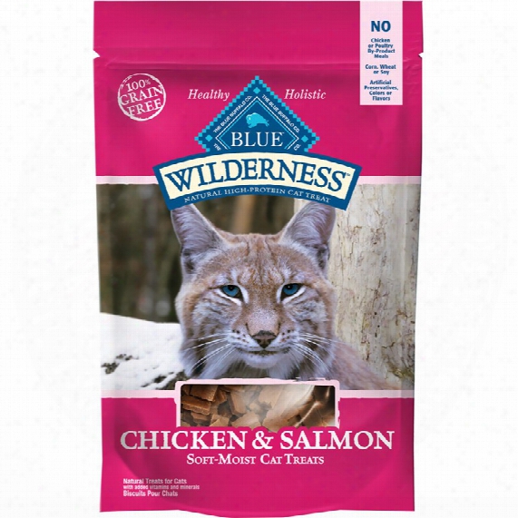 Blue Buffalo Wilderness Cat Treats - Chicken & Salmon (2 Oz)