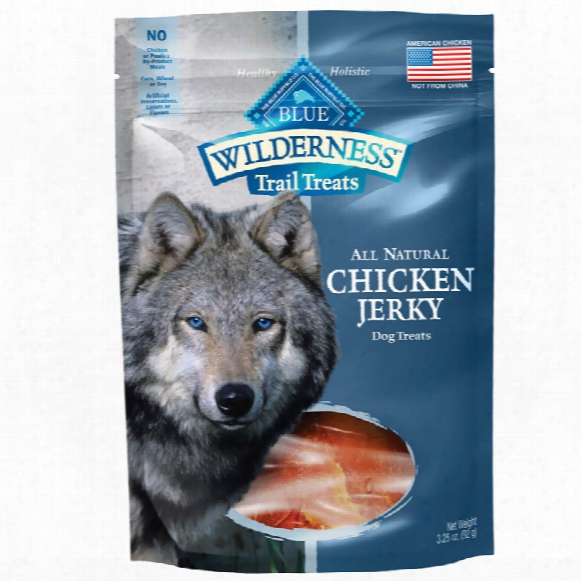Blue Buffalo Wilderness Grain-free Jerky Treats - Chicken (3.25 Oz)