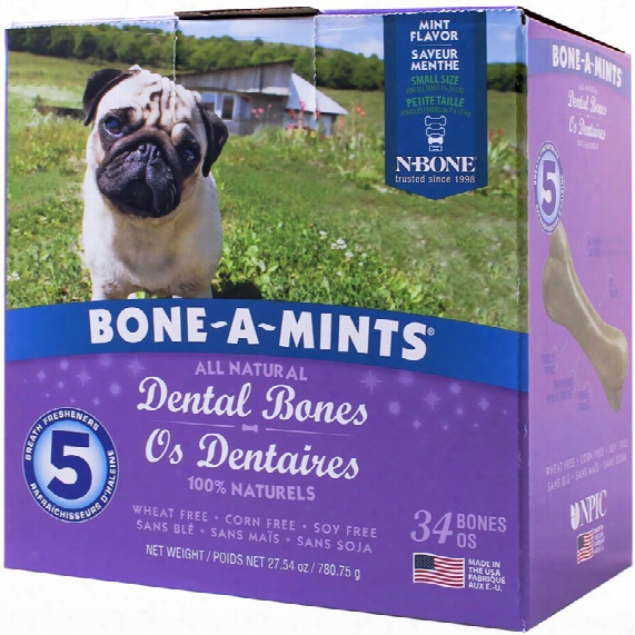 Bone-a-mints Dental Bones - Small (34 Pack)
