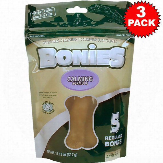 Bonies Natural Calming Formula Multi-pack Large 3-pack (15 Bones)