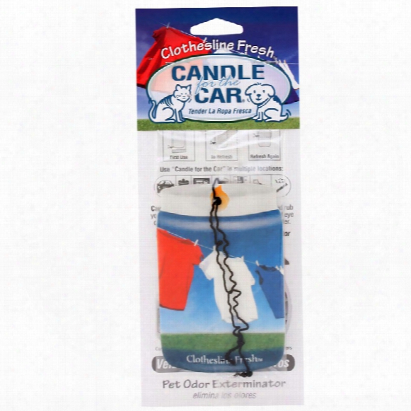 Candle For The Car - Clothesline Fresh