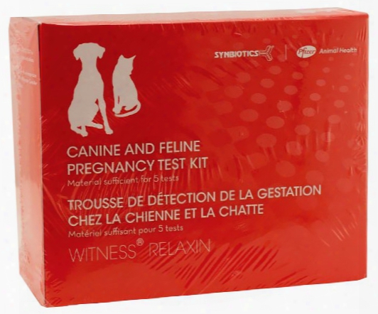 Canine And Feline Pregnancy Test Kit (5 Tests)