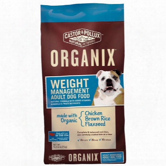 Castor & Pollux Organix Weight Management Adult Dry Dog Food (14.5 Lbs)