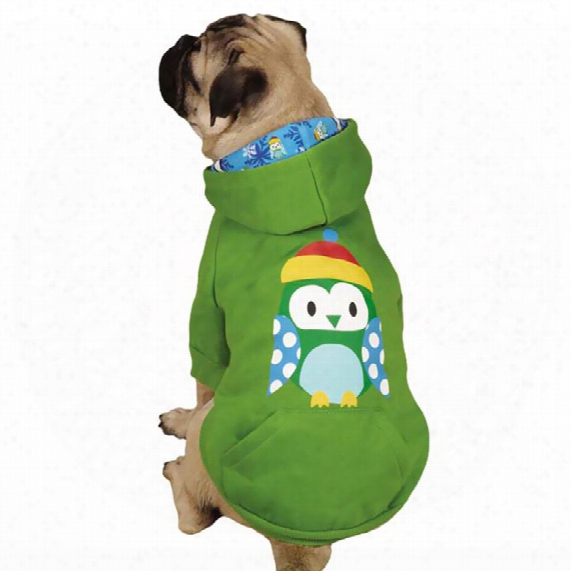 Casual Canine North Pole Pals Hoodie Owl - Xx-small