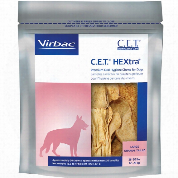 Cet Hextra Premium Chews - Large (30 Chews)
