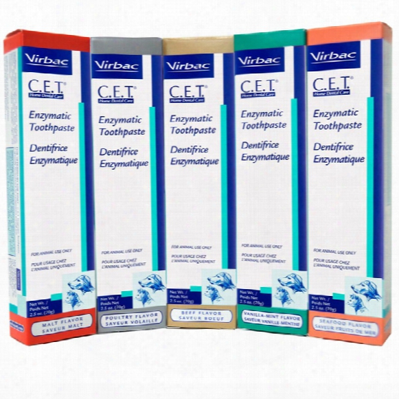 Cet Toothpaste For Dogs & Cats - 2.5 Oz (70 Gm) - Best Dog Toothpaste
