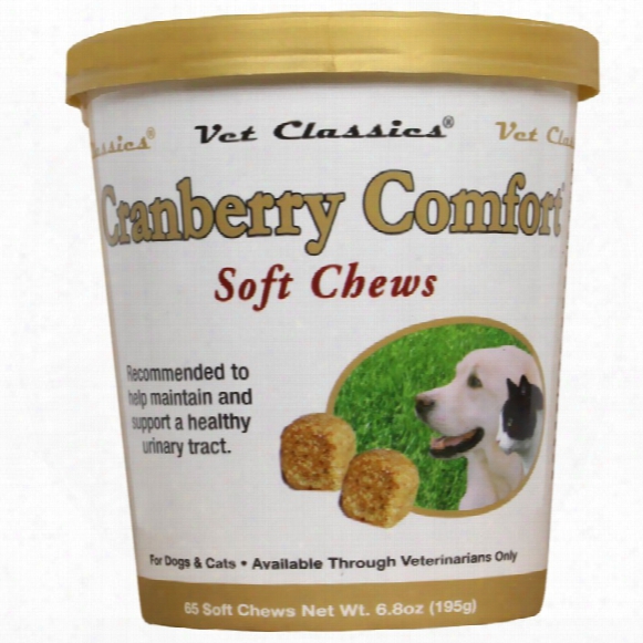 Cranberry Comfort For Dogs & Cats (65 Soft Chews)