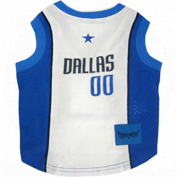 Dallas Mavericks Dog Jersey - Large