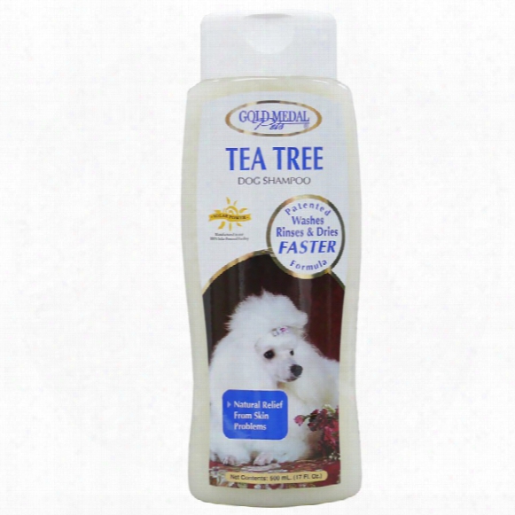 Gold Medal Tea Tree Dog Shampoo With Cardoplex (17 Oz)