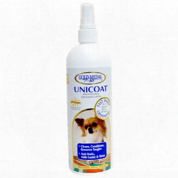 Gold Medal Unicoat Professional Grooming Spray (16 Oz)