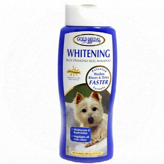 Gold Medal Whitening Blue Diamond Dog Shampoo With Cardoplex (17 Oz)