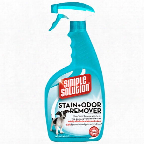 Simple Solution Stain  & Odor Remover For Cats & Dogs (32 Fl Oz)