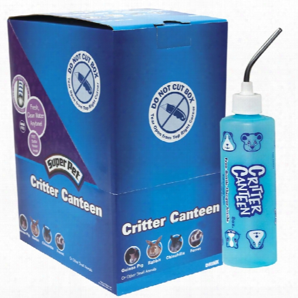 Superpet 12-pack Critter Canteen Bottle (8 Oz)