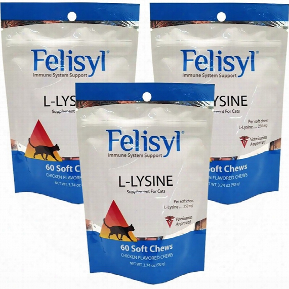 3-pack Felisyl Immune System Support (180 Soft Chews)