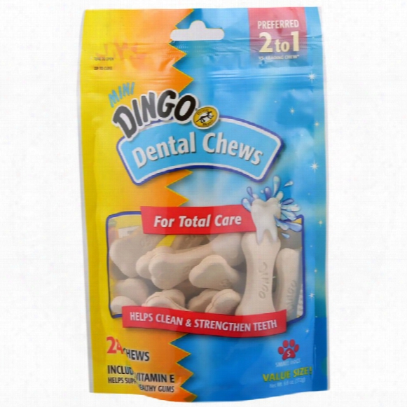Dingo Denta-treats Mini 24-pack (9.6 Oz)