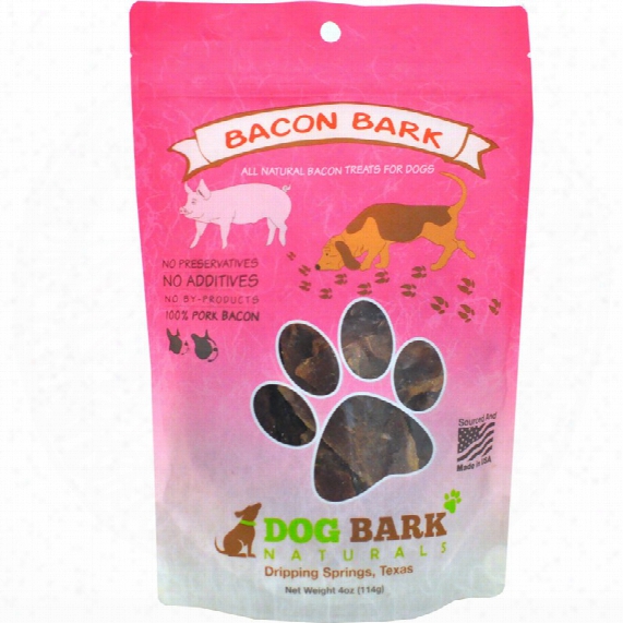 Dog Bark Naturals Dog Treats - Bacon Bark (4 Oz)