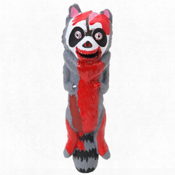 Dogit Zombie Fever Vinyl Dog Toy - Racoon