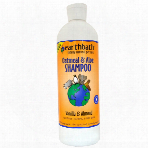 Earthbath Oatmeal & Aloe Shampoo Vanilla & Almond (16 Fl. Oz.)