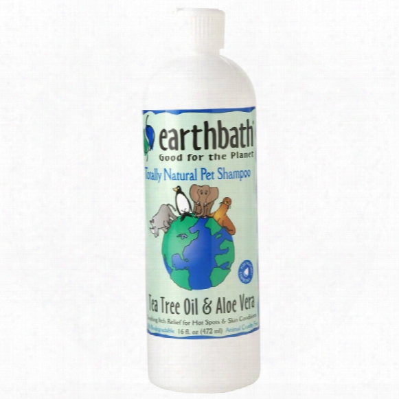 Earthbath Tea Tree Oil & Aloe Vera Shampoo (16 Fl. Oz.)