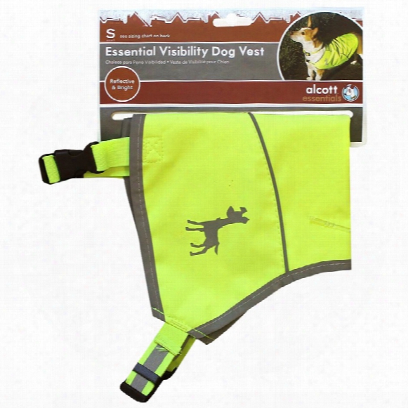 Essential Visibility Dog Vest Neon Yellow - Small