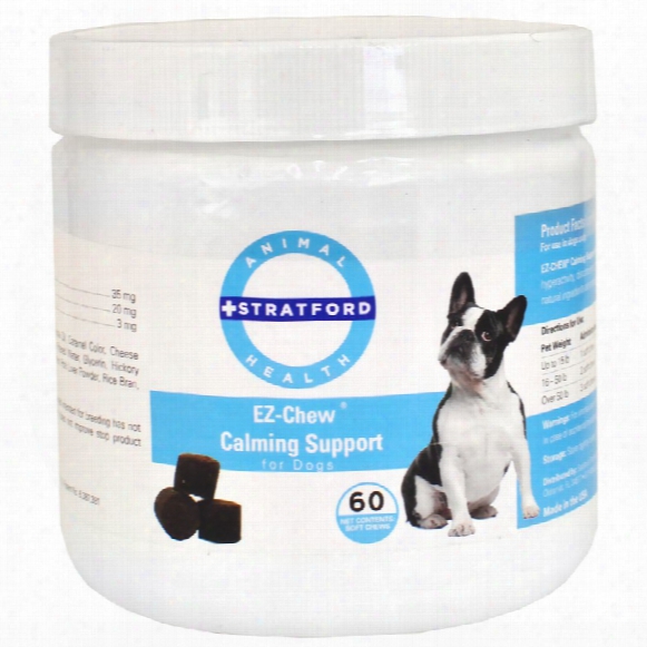 Ez-chew Calming Support For Dogs (60 Soft Chews)