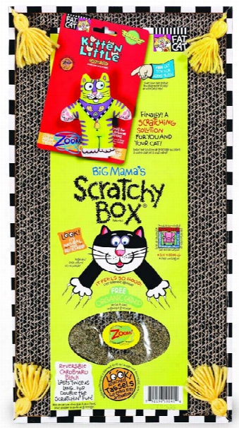 Fat Cat Big Mama's Scratchy Box - Double Wide - Assorted