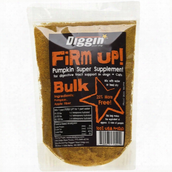 Firm Up! Pumpkin Digestive Tract Support For Dogs & Cats (16 Oz)