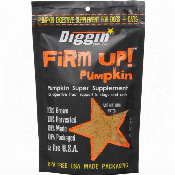 Firm Up! Pumpkin Digestive Tract Support For Dogs & Cats (4 Oz)