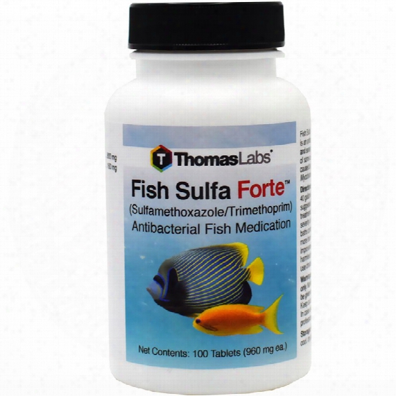 Fish Sulfa Forte (sulfamethoxazole / Trimethoprim) (100 Count)