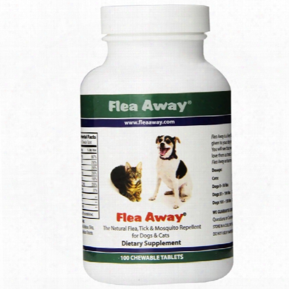 Flea Away For Cats & Dogs (100 Chewable Tablets)