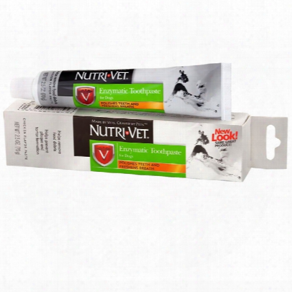 Nutri-vet Enzymatic Toothpaste For Dogs (2.5 Oz)