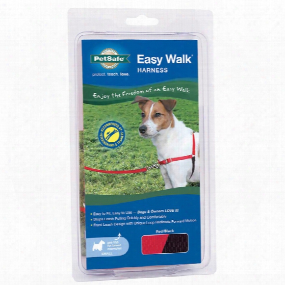 Petsafe Easy Walk Harness - Red/black (small)
