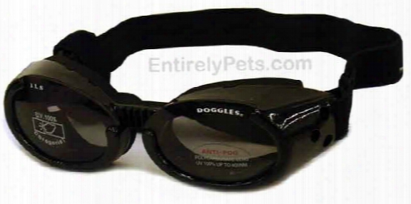 Doggles Ils - Interchangeable Lens System - Metallic Black Frame / Smoke Lens
