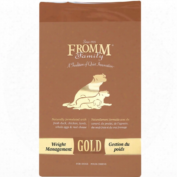 Fromm Gold Dog Food - Weight Managemrnt (15 Lb)